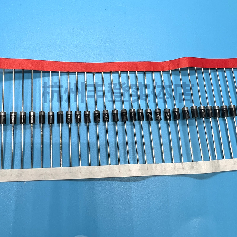 RG整流二极管1N/IN4007 FR104 107 157 207 307 RL207 编带整盒