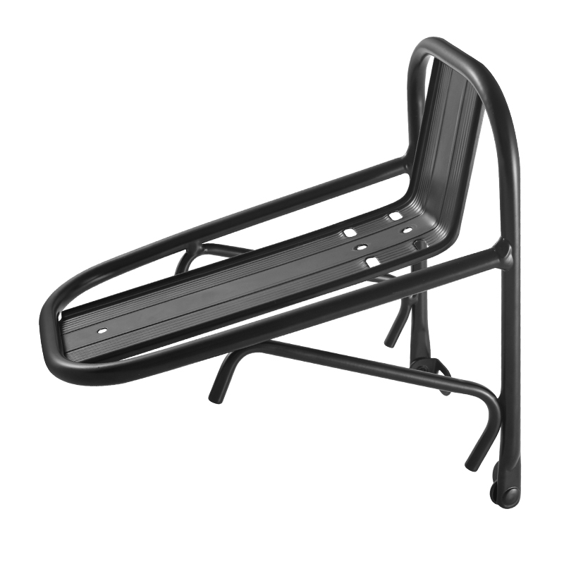 山地自行车铝合金前货架单车前叉钢制车筐载物车篮V刹碟刹货架