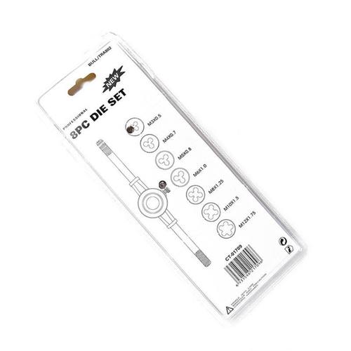 2021 New 8pcs Metric Adjustable Tap Die Wrench Set M3/4/5/6/