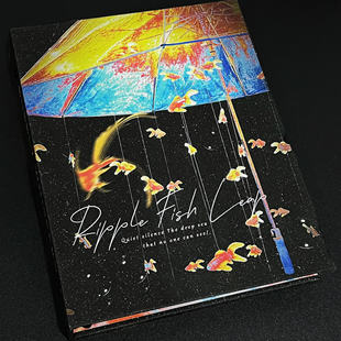 金鱼坠入梦境a5活页卡册细闪精致少女心明星相片活页收纳册高颜值