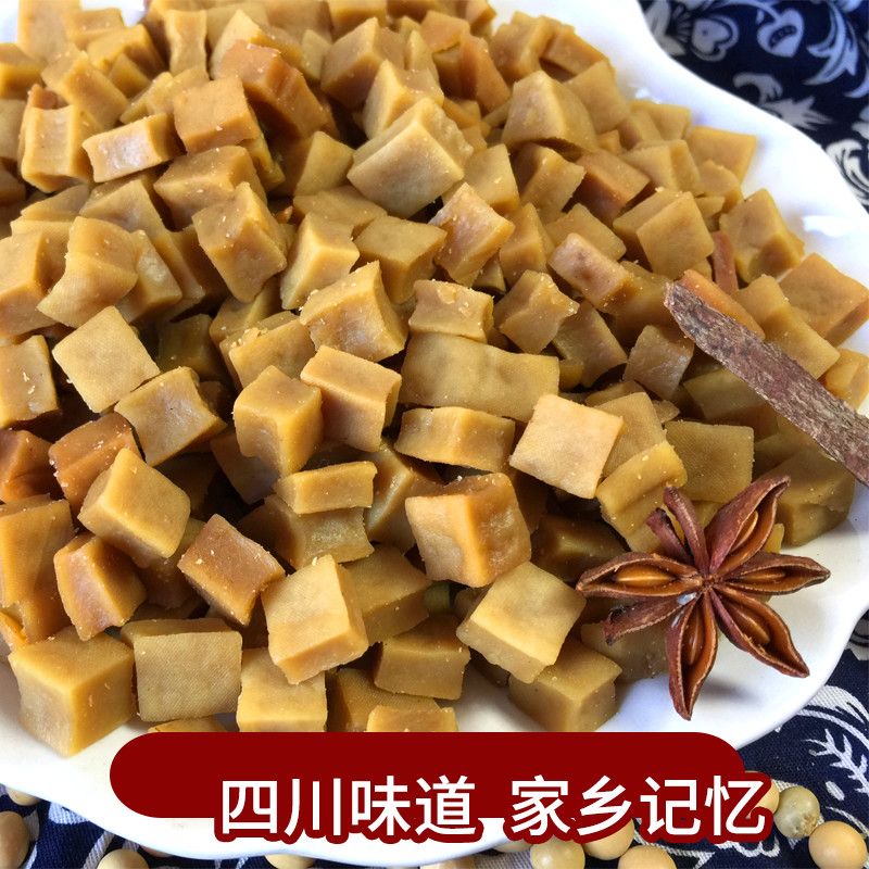 四川特产五香味颗颗香豆干薛涛干可可香豆腐干休闲儿时小吃零食