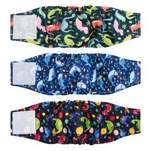 网布里衬吸水性好pul防漏狗尿裤 绝育裤 公狗生理裤 厂家直销