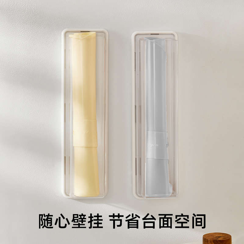 磁吸硅胶揉面垫收纳盒冰箱贴侧面和面垫置物架擀面垫保鲜膜储物盒图片