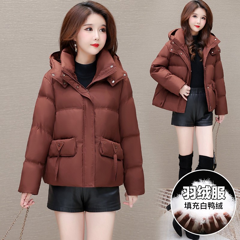 好货羽绒服女款2025新款秋冬时尚洋气今年流行爆款小个子棉服九江