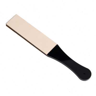好货Leather Strop Strap Barber Straight Razor Folding Knife