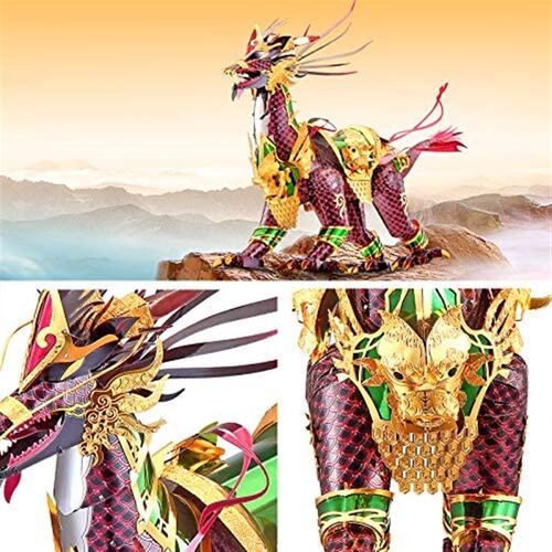 极速Piececool 3D Metal Puzzle for Adults  Auspicious Kirin M