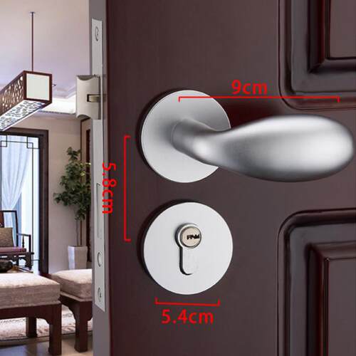 好货ZENHOSIT Simple Mechanical Split Interior Black Door Han