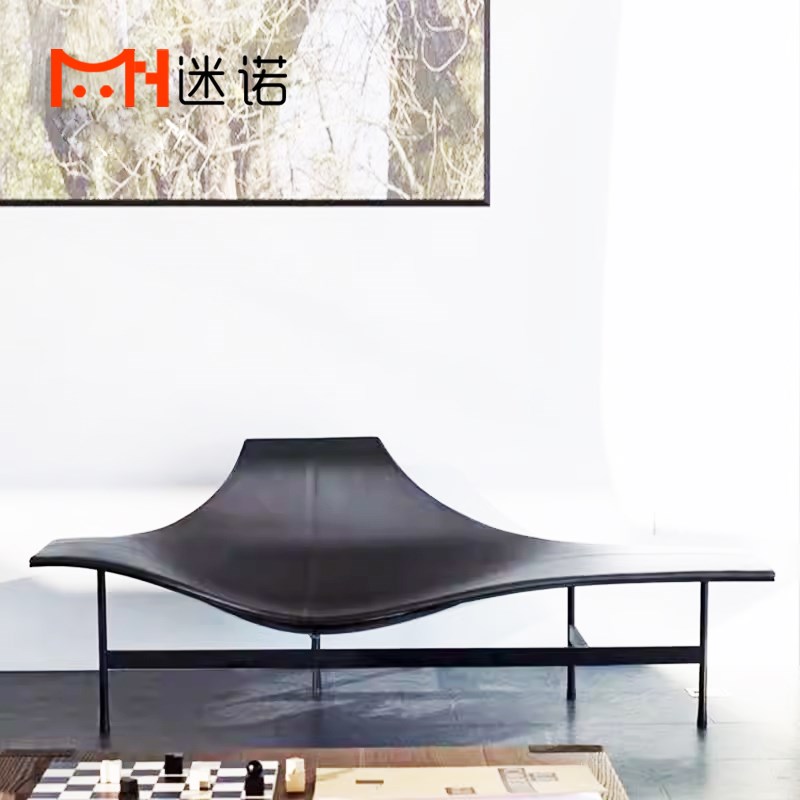 北欧轻奢创意设计师马萨德躺椅一号航站楼椅玻璃钢书架椅沙发椅