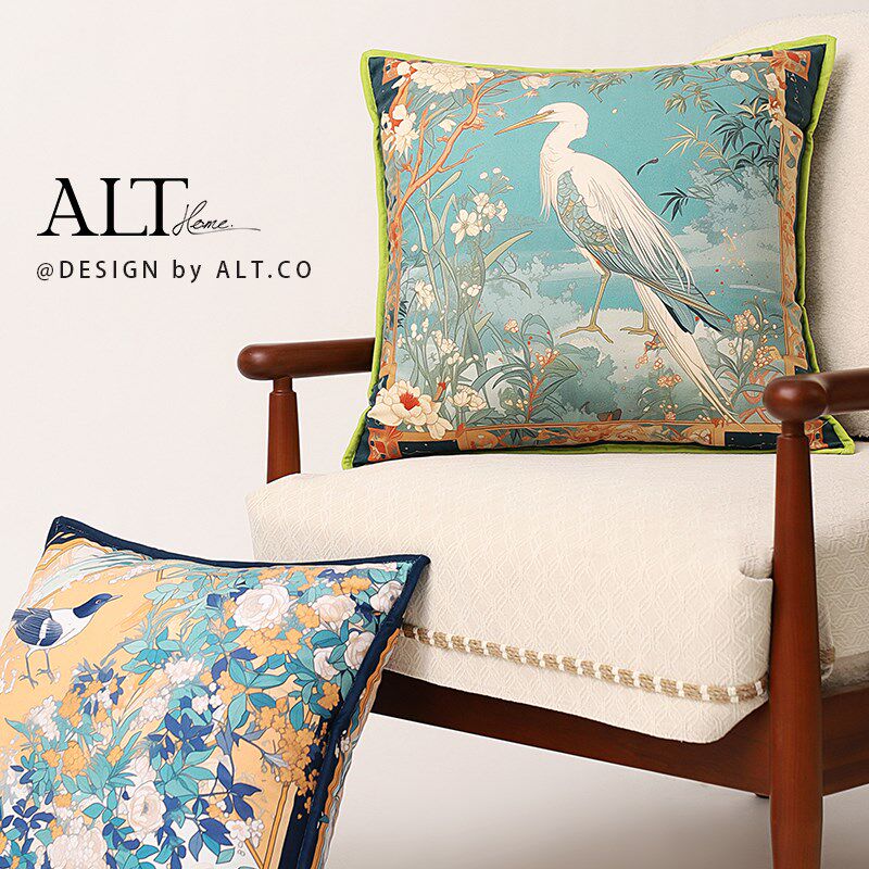 高端新中式沙发抱枕套不含芯客厅轻奢高级感靠垫中国风靠枕可拆洗