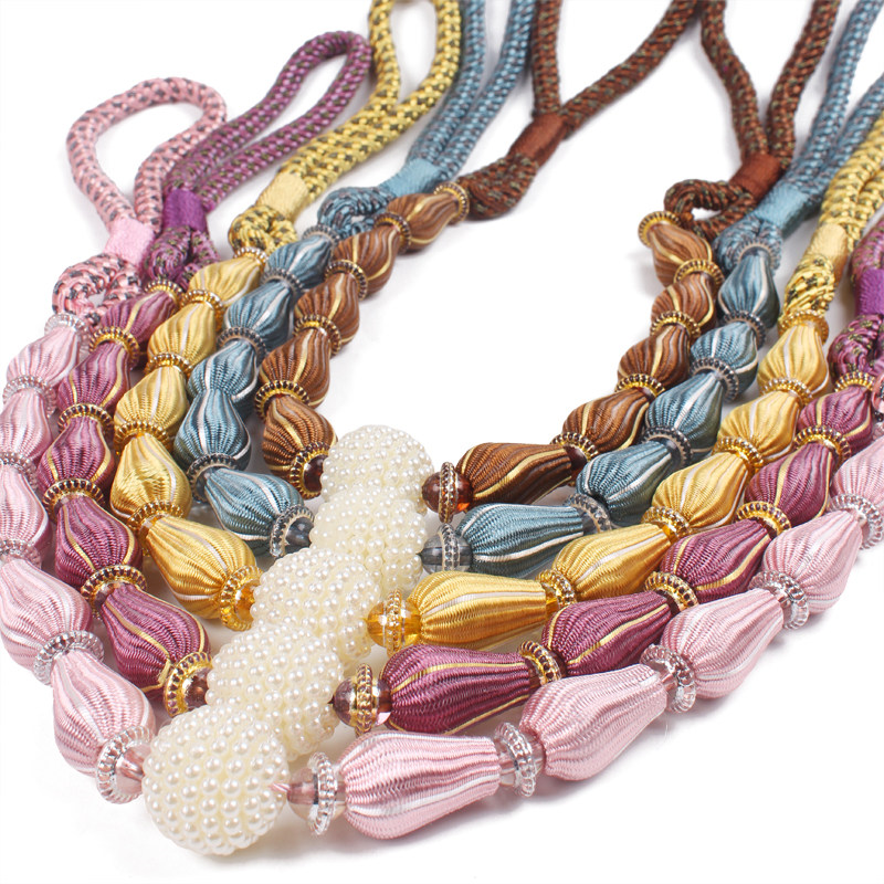 精美窗帘绑带窗帘扣窗帘挂球 窗帘配件辅料挂钩 绑窗帘装饰品一对,居家布艺,窗帘绑带,淘宝优惠券,粉丝福利购,淘宝优惠卷