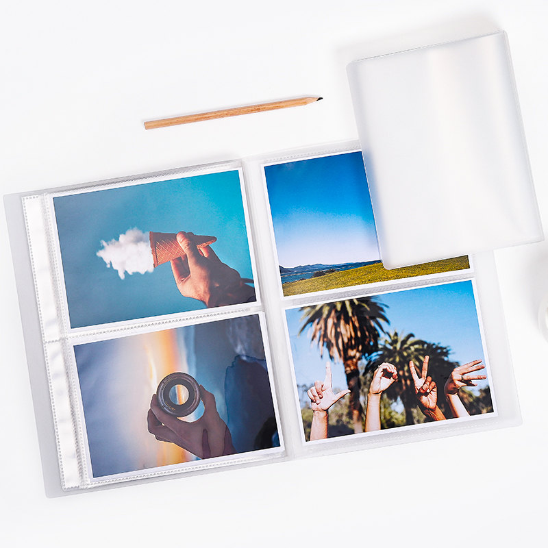 4D6寸相册本3寸拍立得相册5寸纪念册插页式相簿简约明信片收纳册