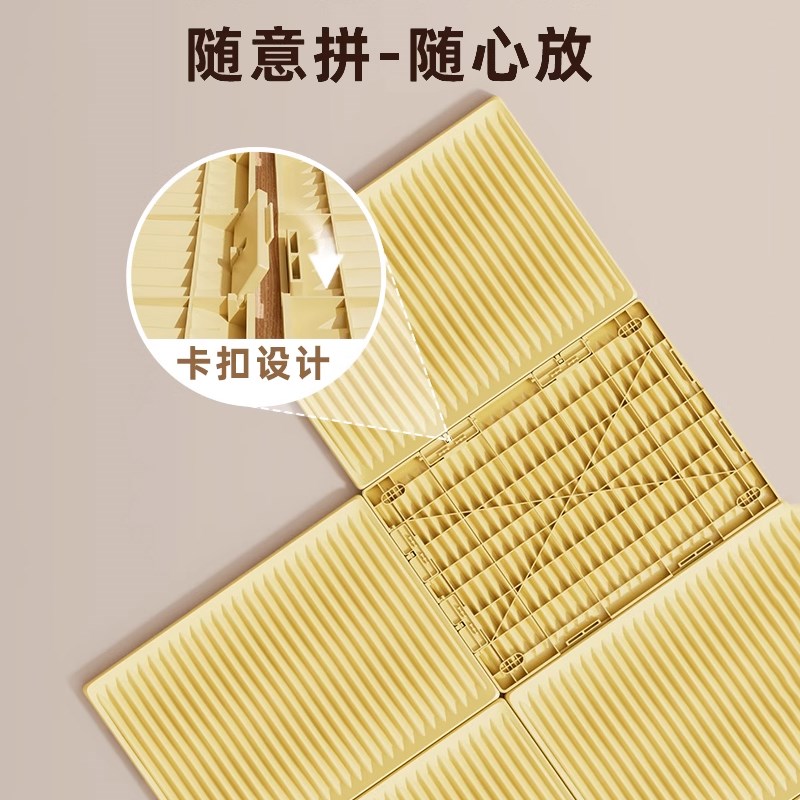 猫砂垫防带出猫砂盆防外溅落砂垫子可水洗可随意拼接超大号控砂垫