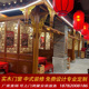 实木仿古门窗花格镂空新中式 隔断古建玄关屏风东阳木雕背景墙定做