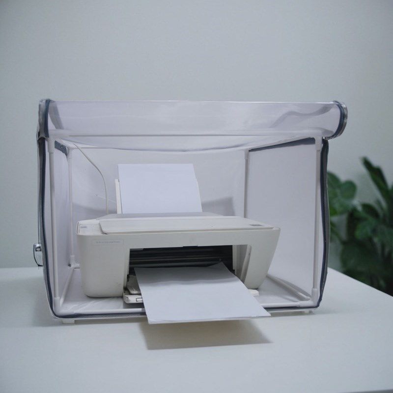 家用打印机全包防尘罩子 防蟑螂防猫毛 散热网网套 拉链款