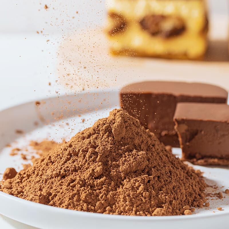 可可粉无糖0脂低冲饮农科院500g纯未碱化咖啡奶茶店烘焙专用商用