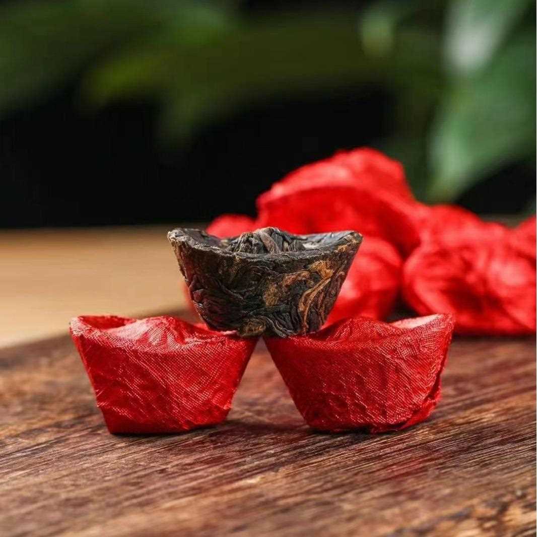 云南滇红茶 8克迷你小元宝茶一颗一泡碎银子500克