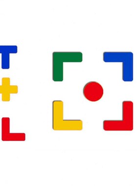 冰禹BYyn227定位贴5s四角定位标示贴104cm黄色L型(200个)