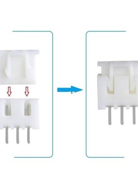 560Piece 2.54mm JST-XHP 2/3/4/5 Pin Housing with 2.54mm JST