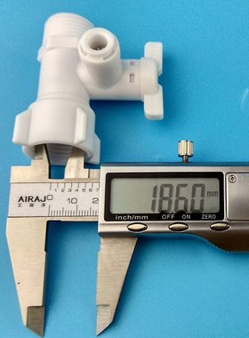Water purifier plastic three connection water intake tee fi