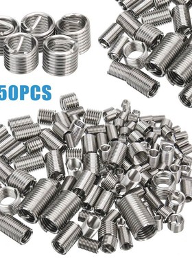 150pcs Stainless Steel Helic Thread Repair Insert Kit M3 M4