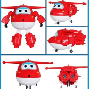 Jet Deformation Airplane Big Action Wings Robot Fig Super