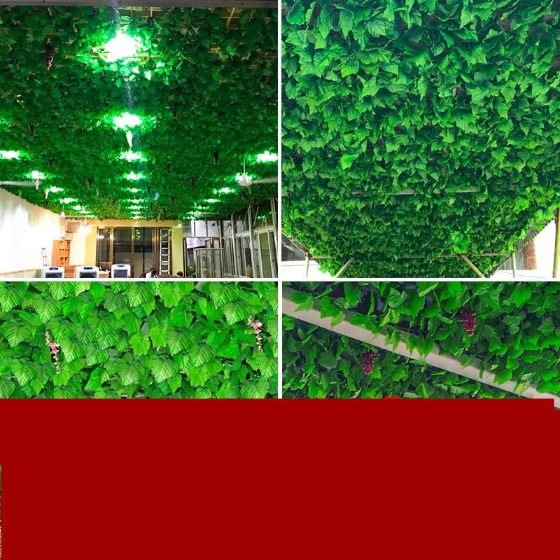 Cane vines fake plant outdoor hanging flower leaves and