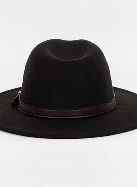 winter mens hat wool luxury Woman Bone large size big