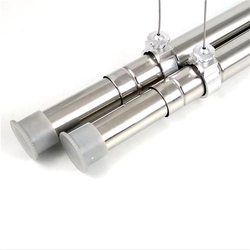 阳台升降手摇不锈钢晾衣架晾衣杆单杆双杆自动室内晒衣架晾凉衣m