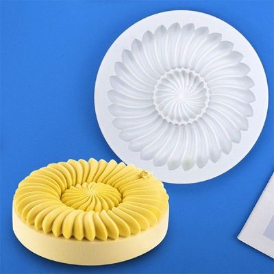 Mousse Cake Silicone Mould Reusable Round Stencil Baking