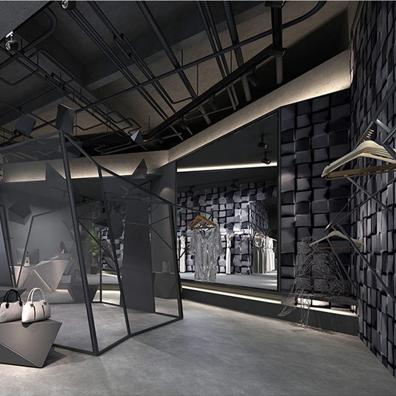 Vinyl 3D Wallpaper Nordic Stereo Black White Lattice Living