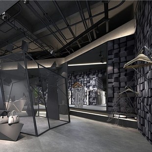 Vinyl 3D Wallpaper Nordic Stereo Black White Lattice Living