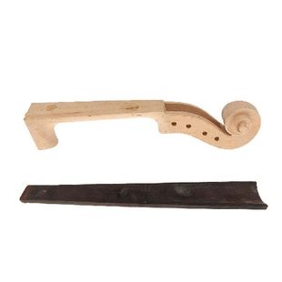 Fret Full Neck for Set Fingerboard Ebony Violin Maple
