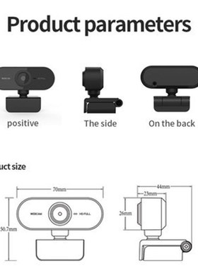 HD copputer camera USB plug 1080P Webcam PC WebCamera