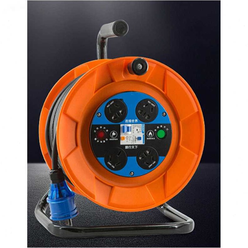 腾驰移动电缆电线卷线盘电源卷盘线轴过热保护线缆盘220V1016A3