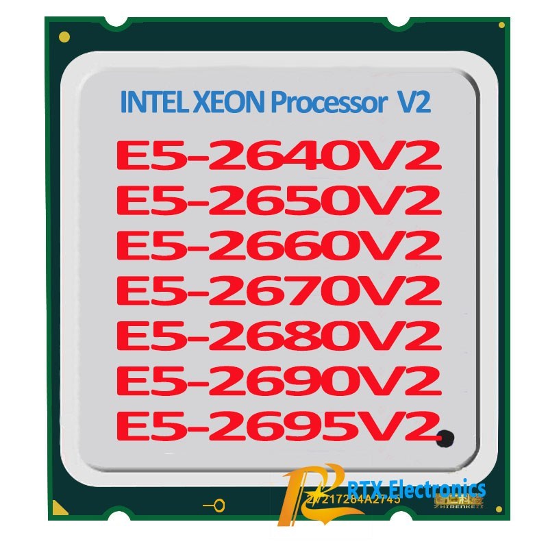 Xeon Server Processor E5-2695V2 E5-2690V2 E5-2670V2 E5-2680V