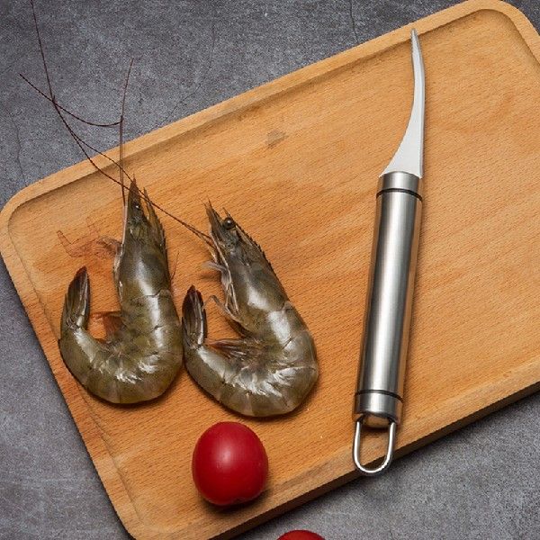新品Shrimp Line Cutter Stainless Steel Lobster Deveiner Devi