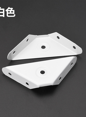 黑色不锈钢角码TL型90度直角加固定块三角铁支架层板托五金连接件