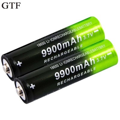 3.7V 18650 9900mAh Rechargeable Battery High Capacity Li-ion