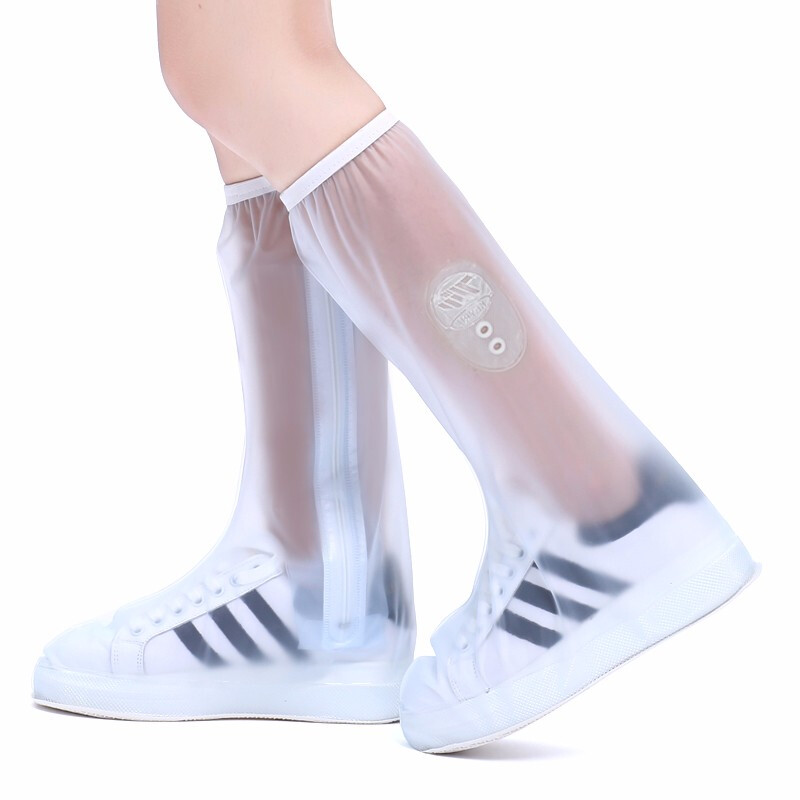 【商家免邮】加加林 男女高筒防雨鞋套 透气防水防滑鞋套 摩托车