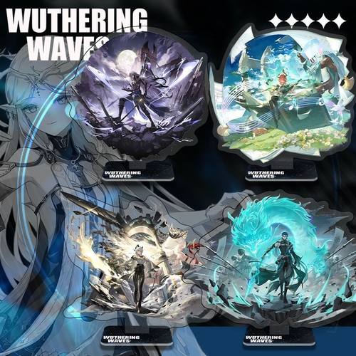 鸣潮游戏周边坎特雷拉赞妮夏空忌炎珂莱塔16cm场景立绘立牌成人