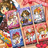 魔法少女樱百变小樱动漫周边方形徽章吧唧装 饰小樱小可知世礼物