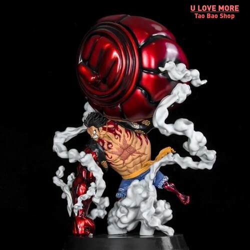 极速25CM Luffy Gear 4 Figurine One Piece Anime Action Figure