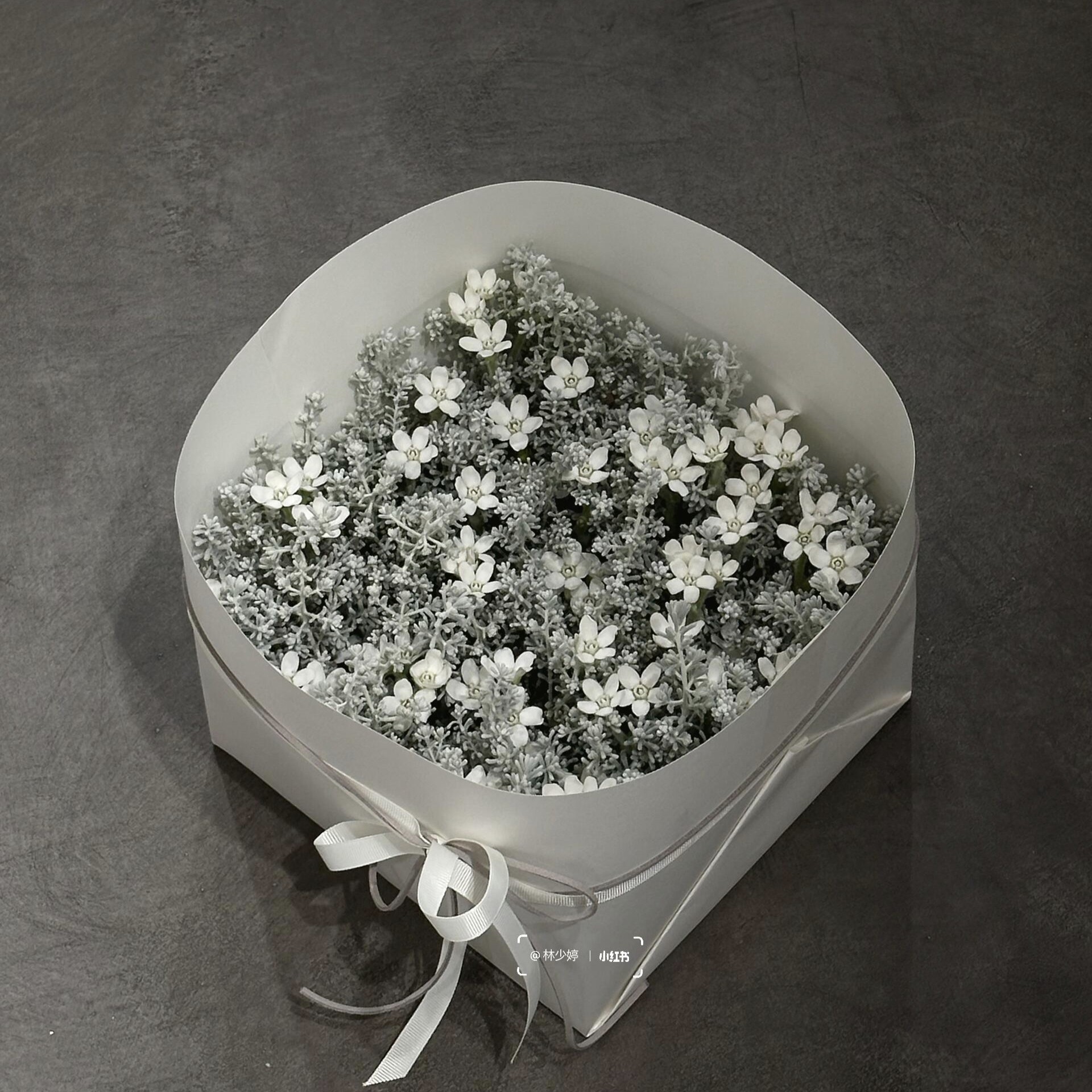 芯屹原创日式花盒鲜花花束包装盒木盒方形包装盒花店礼物盒子资材