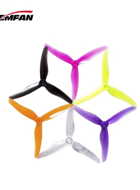 GEMFAN乾丰Hurricane 51433-3五寸螺旋桨 FPV穿越机桨叶 高效耐炸