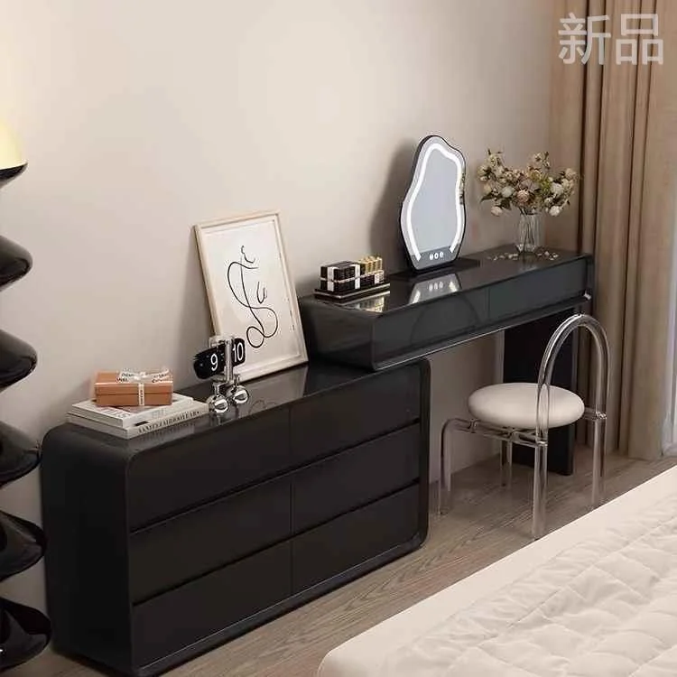 签匠超薄30c梳妆m台小卧室高档次烤漆网红家居收纳斗柜一体化新品