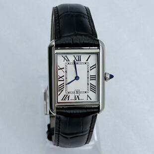 女款罗马方形表盘字面 发绿夜光 适装VJ24机芯