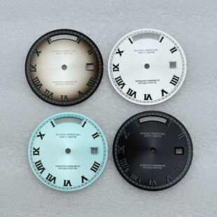 表盘改装字面定制无夜光绿萝表盘 直径31mm 适装8285机芯