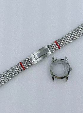 NH05机，手表壳带31 mm女款，蓝宝石玻璃，配24.5 mm表盘，