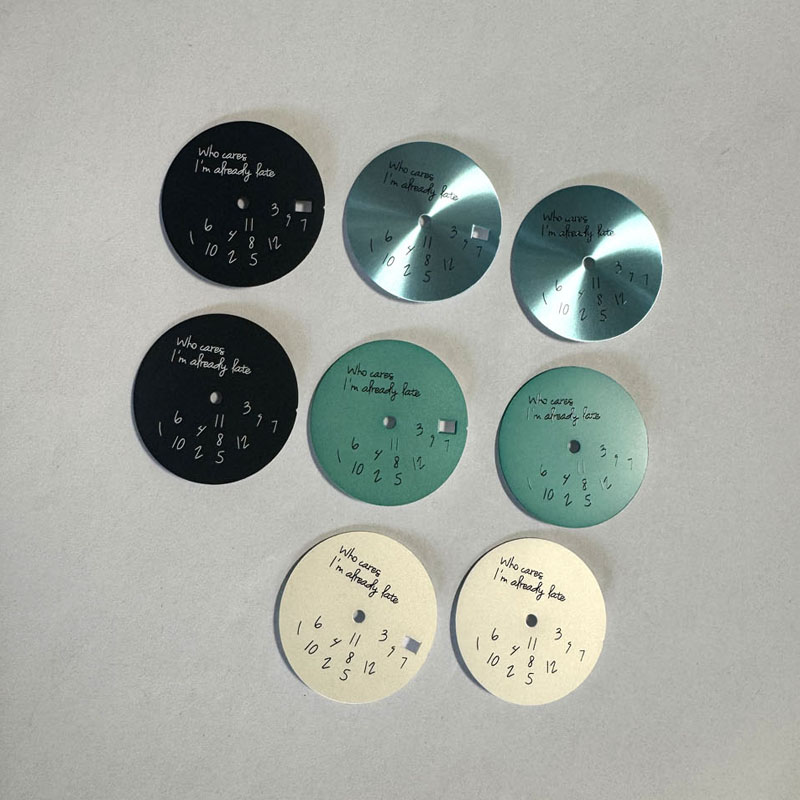 DIY新款日志改装表盘字面28.5mm适用NH35机芯