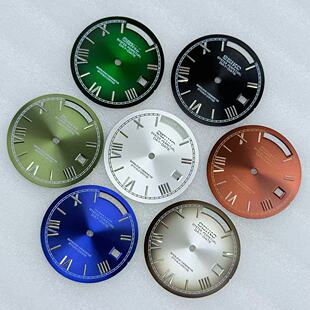 mm表壳 8285机36 30mm表盘改装 字面定制无夜光罗马表盘适合装